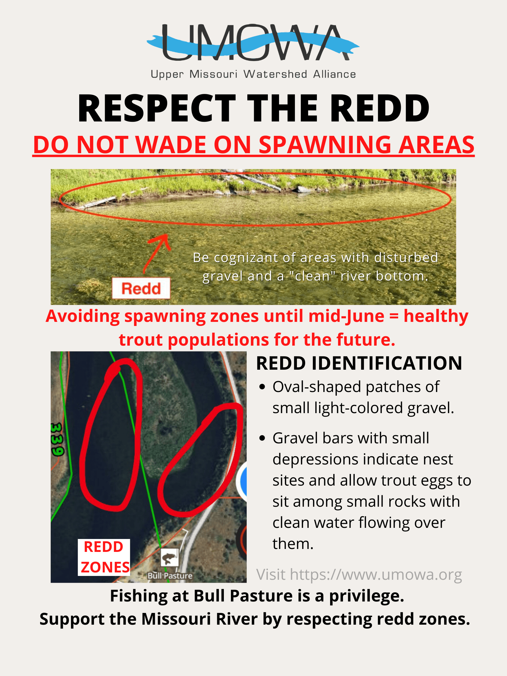 Respect the Redd signage