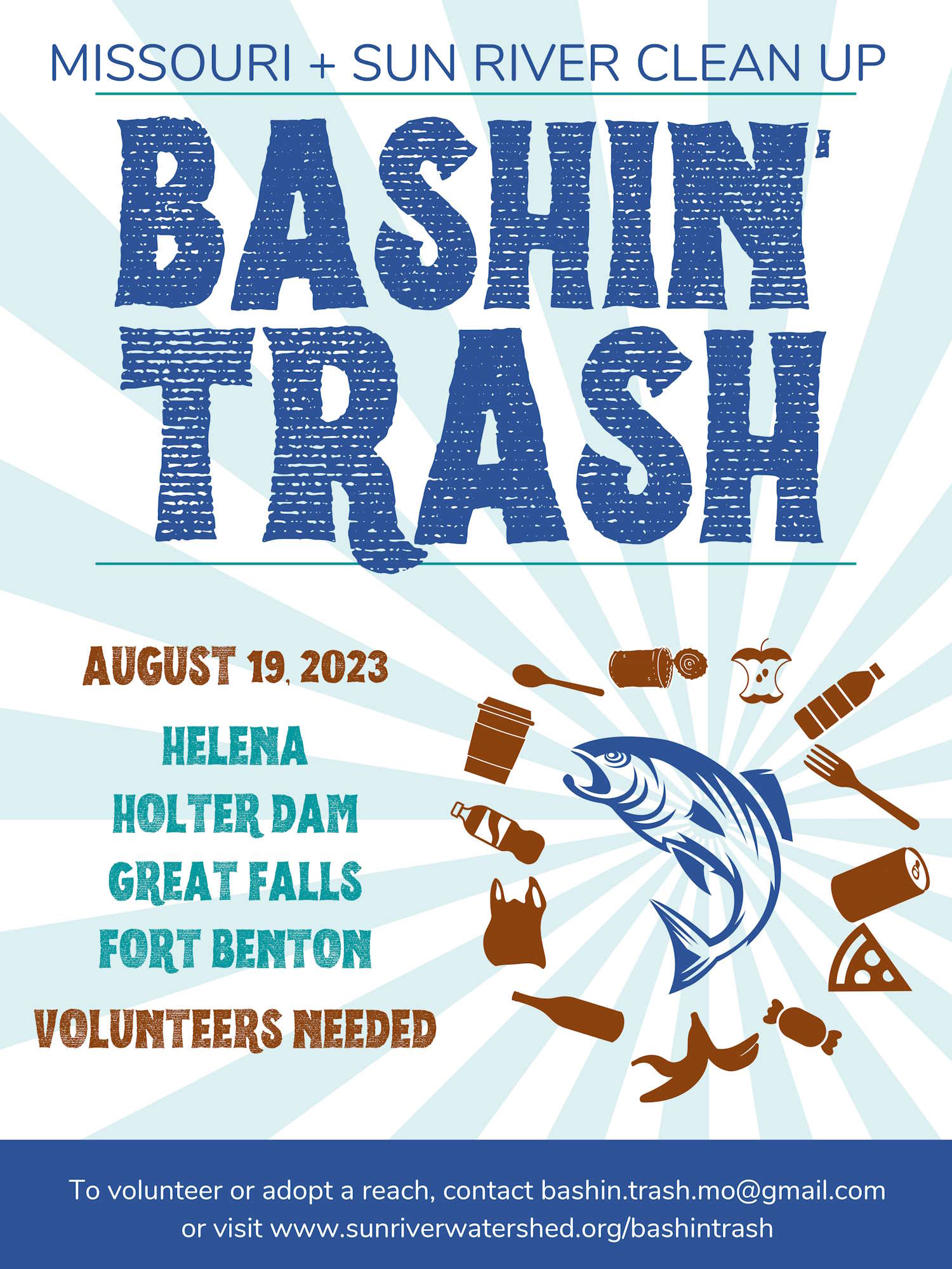 Bashin' Trash River Cleanup